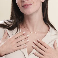 Histoire d'Or Collier Or Jaune Yolanda Perles De Culture Hot