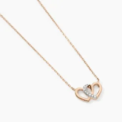 Histoire d'Or Collier Or Rose Valiere Diamants Sale