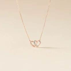 Histoire d'Or Collier Or Rose Valiere Diamants Sale