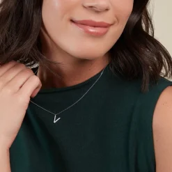 Histoire d'Or Collier Oran Or Blanc Diamant Clearance