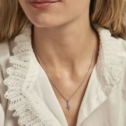 Histoire d'Or Collier Oria Argent Blanc Outlet