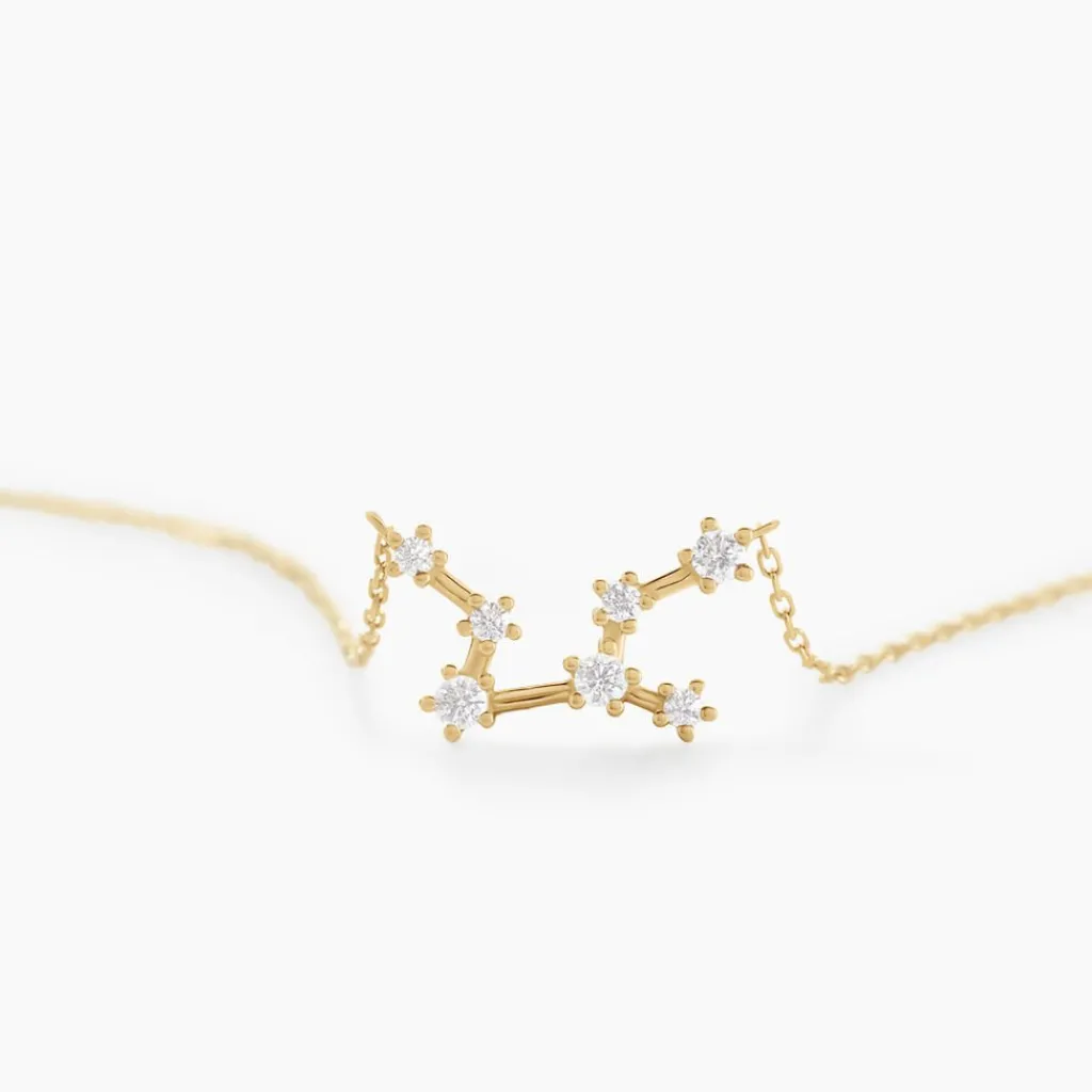 Histoire d'Or Collier Orion Or Jaune Oxyde De Zirconium Discount