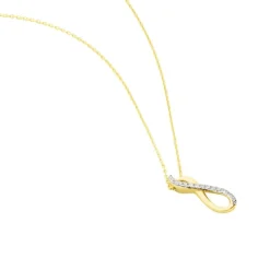 Histoire d'Or Collier Osanna s or jaune diamant