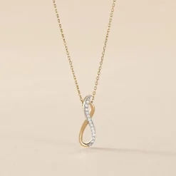 Histoire d'Or Collier Osanna s or jaune diamant