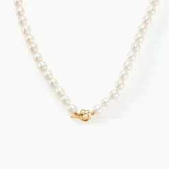 Histoire d'Or Collier Osheen Or Jaune Perle De Culture Online