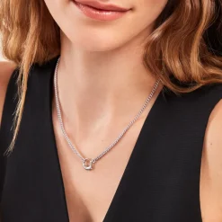 Histoire d'Or Collier Paolia Argent Blanc New