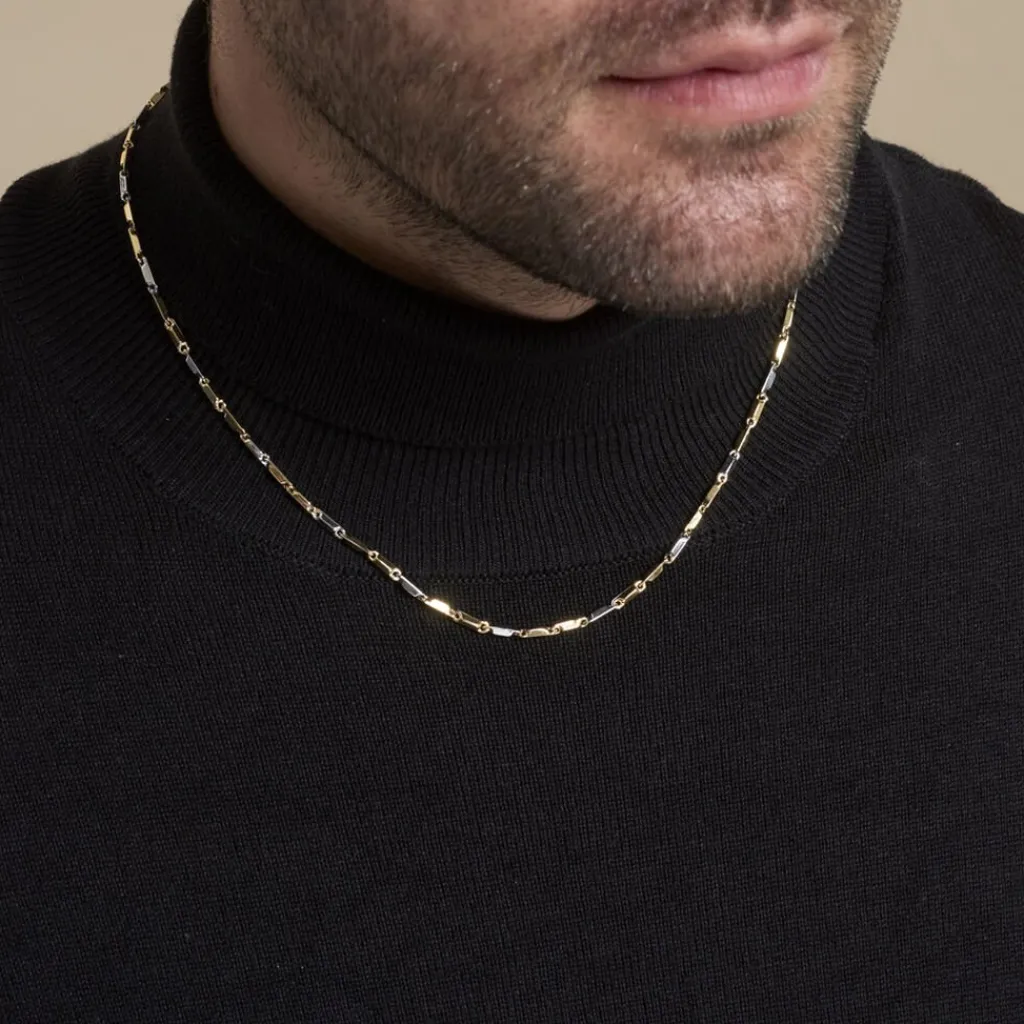 Histoire d'Or Collier Paqui Or Bicolore Sale