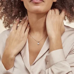 Histoire d'Or Collier Pascalin Argent Blanc Oxyde De Zirconium Best