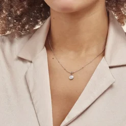 Histoire d'Or Collier Pascalin Argent Blanc Oxyde De Zirconium Best