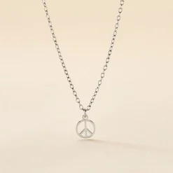 Histoire d'Or Collier Paz Argent Blanc New