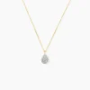 Histoire d'Or Collier Pear C Or Jaune Diamant Clearance