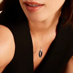 Histoire d'Or Collier Peer Argent Blanc Oxyde De Zirconium Online