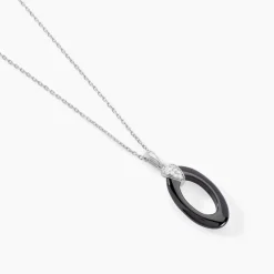 Histoire d'Or Collier Peer Argent Blanc Oxyde De Zirconium
