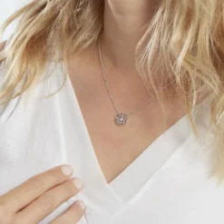 Histoire d'Or Collier Peinda Argent Blanc Oxyde De Zirconium Clearance