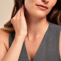 Histoire d'Or Collier Pendilla Or Jaune