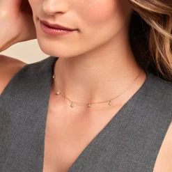 Histoire d'Or Collier Pendilla Or Jaune Online