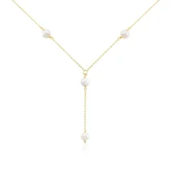 Histoire d'Or Collier Persis Or Jaune Perle De Culture Online