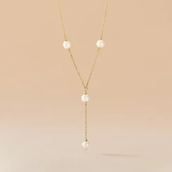 Histoire d'Or Collier Persis Or Jaune Perle De Culture Online