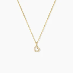 Histoire d'Or Collier Phanie Argent Jaune Oxyde De Zirconium New