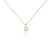 Histoire d'Or Collier Phanie Argent Rose Oxyde De Zirconium New