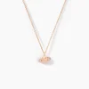 Histoire d'Or Collier Phibi Argent Rose Oxyde De Zirconium Sale