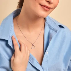 Histoire d'Or Collier Phila Argent Blanc Oxyde De Zirconium Clearance