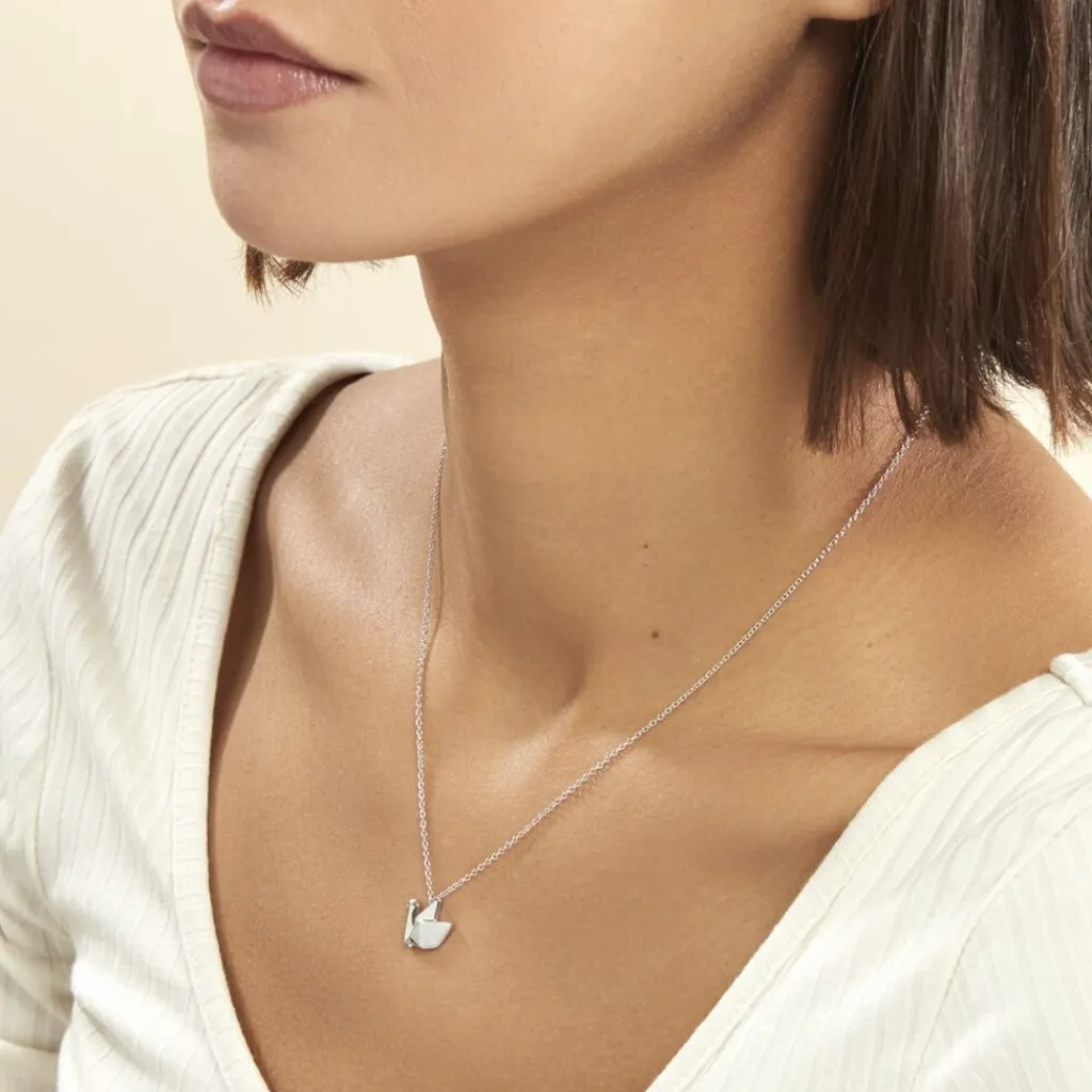 Histoire d'Or Collier Pila Argent Blanc Clearance