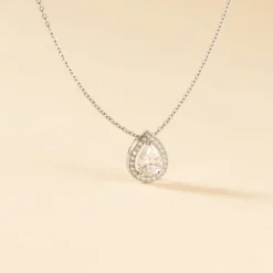 Histoire d'Or Collier Pilar Argent Blanc Oxyde De Zirconium Sale