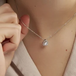 Histoire d'Or Collier Pilar Argent Blanc Oxyde De Zirconium Sale