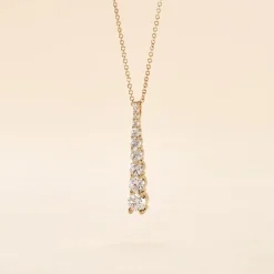 Histoire d'Or Collier Plaqué Or Beisiris Oxydes De Zirconium Hot