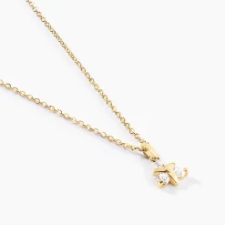 Histoire d'Or Collier Plaqué Or Jacinth Oxyde De Zirconium New