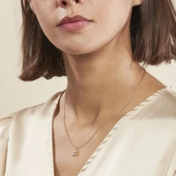 Histoire d'Or Collier Plaqué Or Jacinth Oxyde De Zirconium New