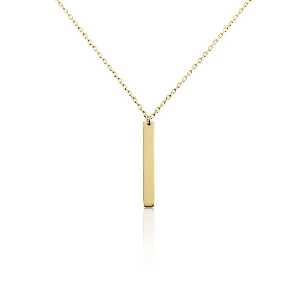 Histoire d'Or Collier Plaqué Or Jaune Bobby Sale