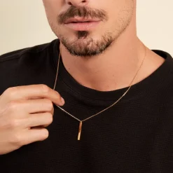 Histoire d'Or Collier Plaqué Or Jaune Bobby Sale