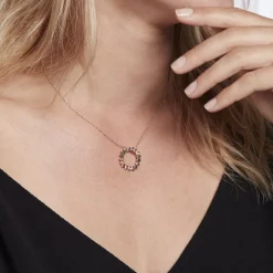 Histoire d'Or Collier Plaqué Or Jaune Ethem Pierres Multicolores New