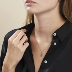 Histoire d'Or Collier Plaqué Or Jaune Eumelia Oxydes De Zirconium Hot