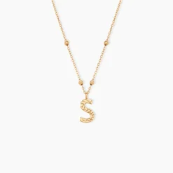 Histoire d'Or Collier Plaqué Or Jaune Lettra Online