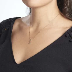 Histoire d'Or Collier Plaqué Or Jaune Lettra Online