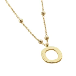 Histoire d'Or Collier Plaqué Or Jaune Lettra Discount