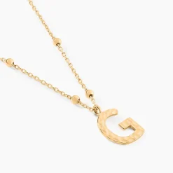 Histoire d'Or Collier Plaqué Or Jaune Lettra Online