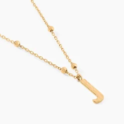 Histoire d'Or Collier Plaqué Or Jaune Lettra Clearance