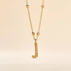 Histoire d'Or Collier Plaqué Or Jaune Lettra Clearance