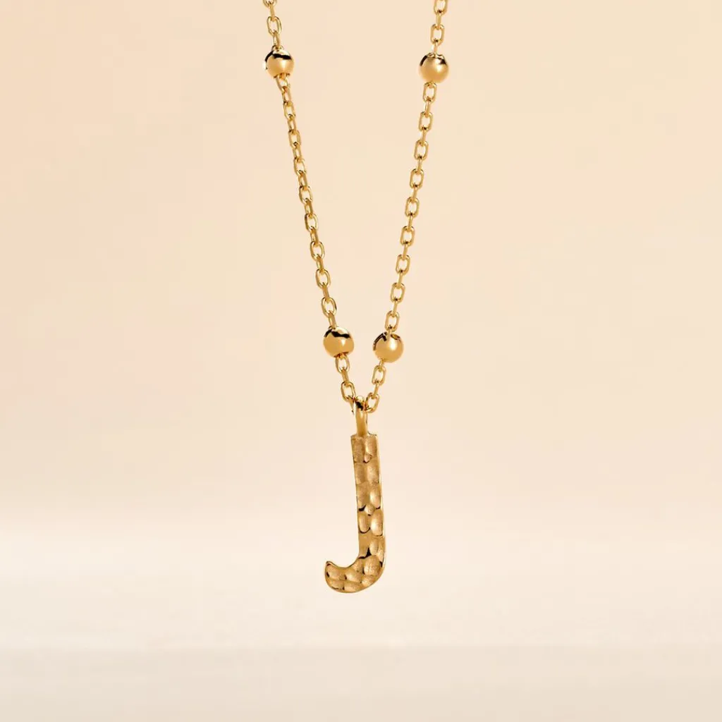 Histoire d'Or Collier Plaqué Or Jaune Lettra Clearance