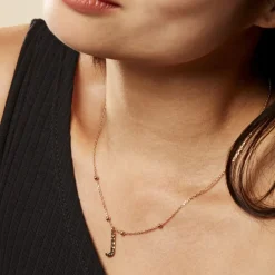 Histoire d'Or Collier Plaqué Or Jaune Lettra Clearance