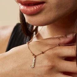 Histoire d'Or Collier Plaqué Or Jaune Lettra Clearance