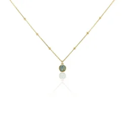 Histoire d'Or Collier Plaqué Or Jaune Mikayla Oxydes De Zirconium Best