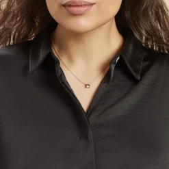 Histoire d'Or Collier Plaqué Or Jaune Nilay Oxyde De Zirconium plaqué or jaune oxyde rose Best