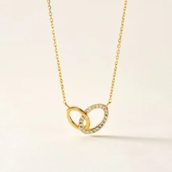 Histoire d'Or Collier Plaqué Or Kimberlie Oxydes De Zirconium Hot