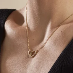 Histoire d'Or Collier Plaqué Or Kimberlie Oxydes De Zirconium Hot