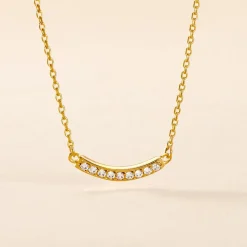 Histoire d'Or Collier Plaqué Or Kumb Oxydes De Zirconium Hot